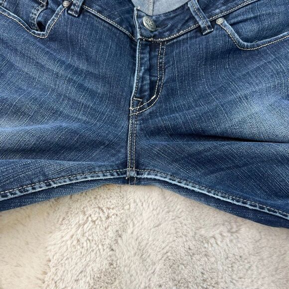 Silver Suki Denim Jeans Womens Size 30x34 Bootcut Low Rise Pants Stretch - Picture 9 of 11